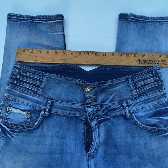 High Rise Skinny Puzzle Denim for Life Jeans - Picture 6 of 6
